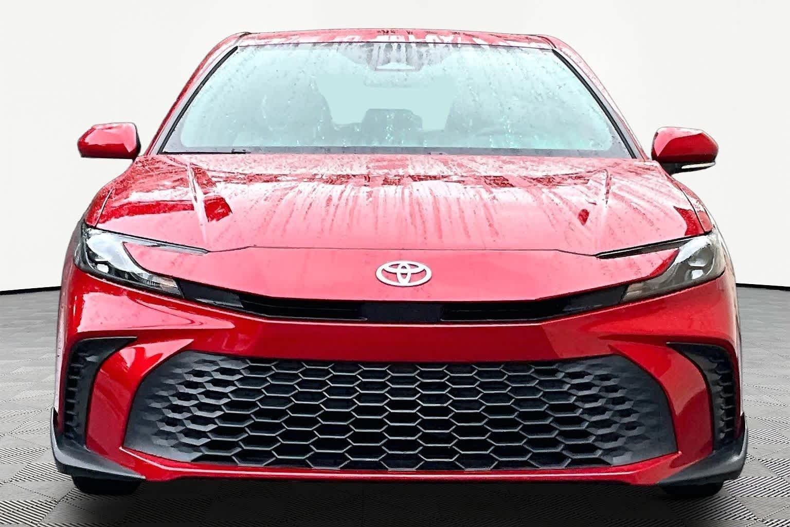 Used 2025 Supersonic Red Toyota SE image 4