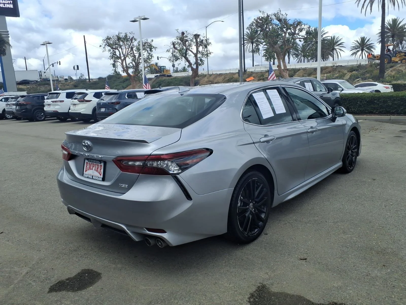 Used 2023 Celestial Silver Metallic Toyota XSE image 7