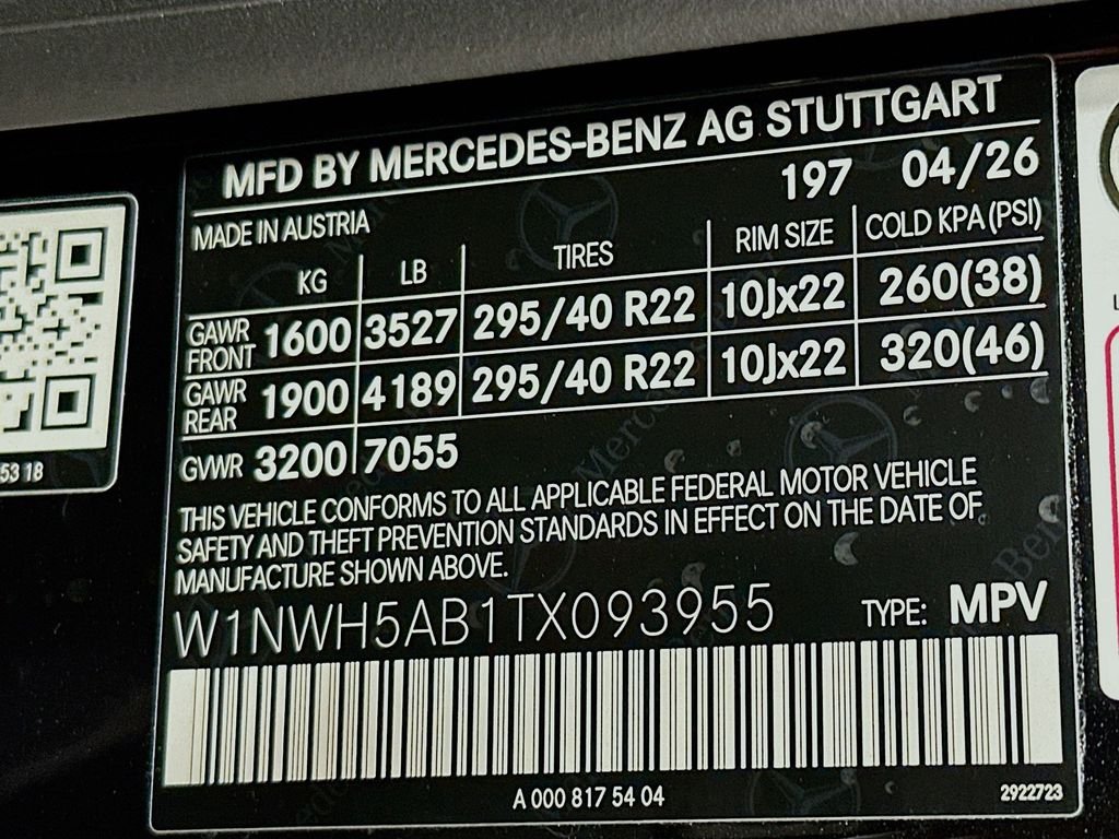 New 2026 Obsidian Black Metallic Mercedes-Benz G 63 AMG® image 32