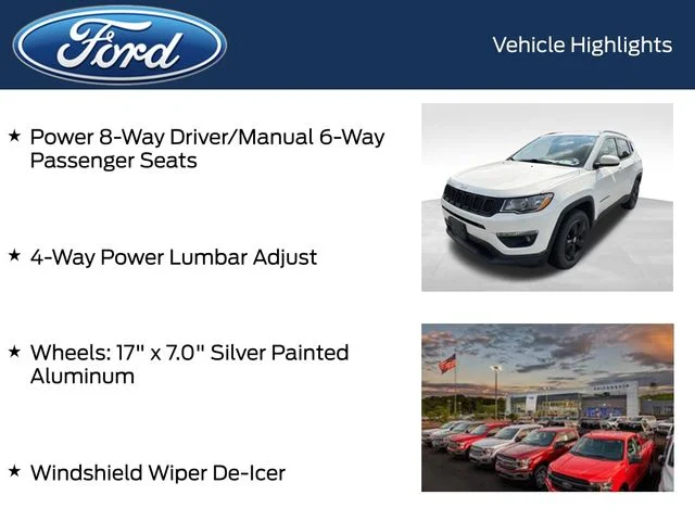 Used 2019 White Jeep Latitude image 13