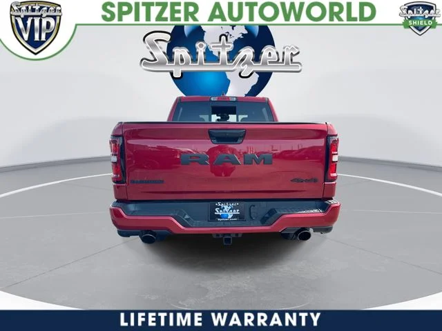 New 2026 Molten Red Pearl-Coat Exterior Paint RAM Big Horn/Lone Star image 8