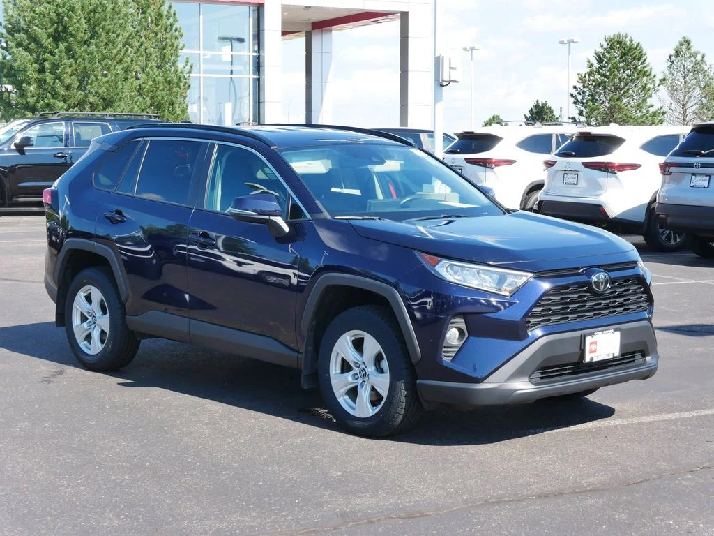 Certified 2021 Toyota RAV4 XLE with VIN 2T3P1RFV8MW151415 for sale in Minneapolis, Minnesota