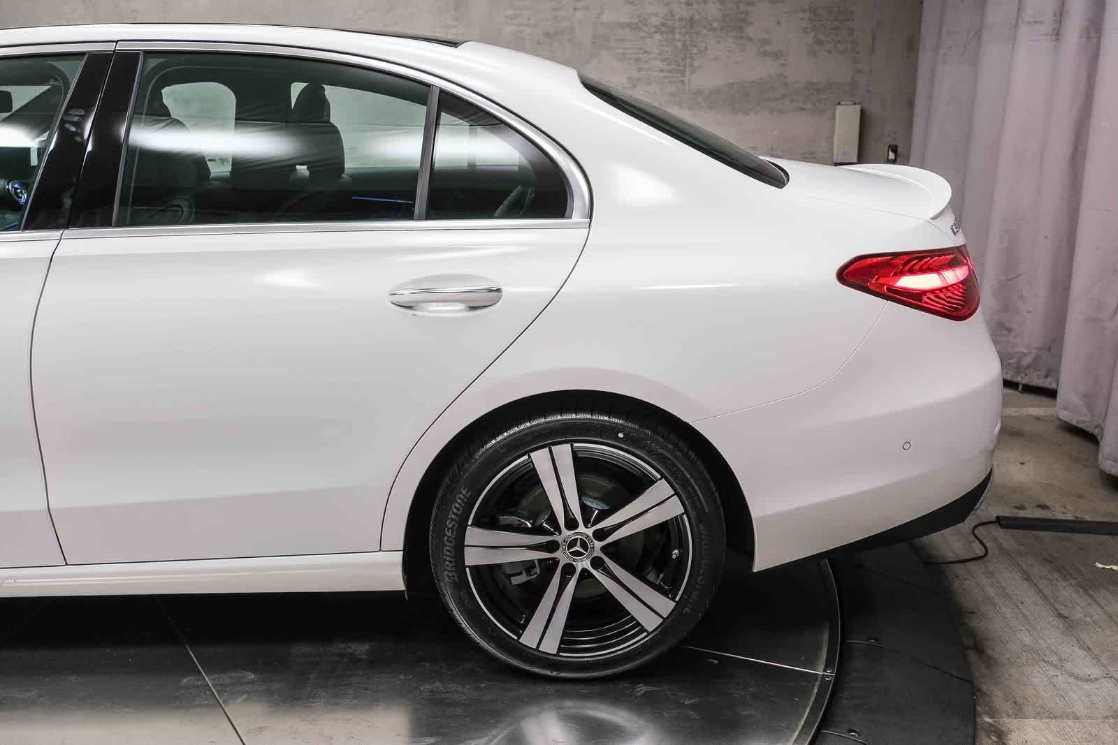 Certified Used 2023 Polar White Mercedes-Benz C 300 image 8