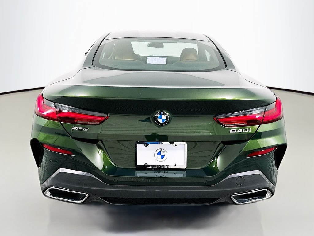 New 2026 San Remo Green Metallic BMW 840i image 6