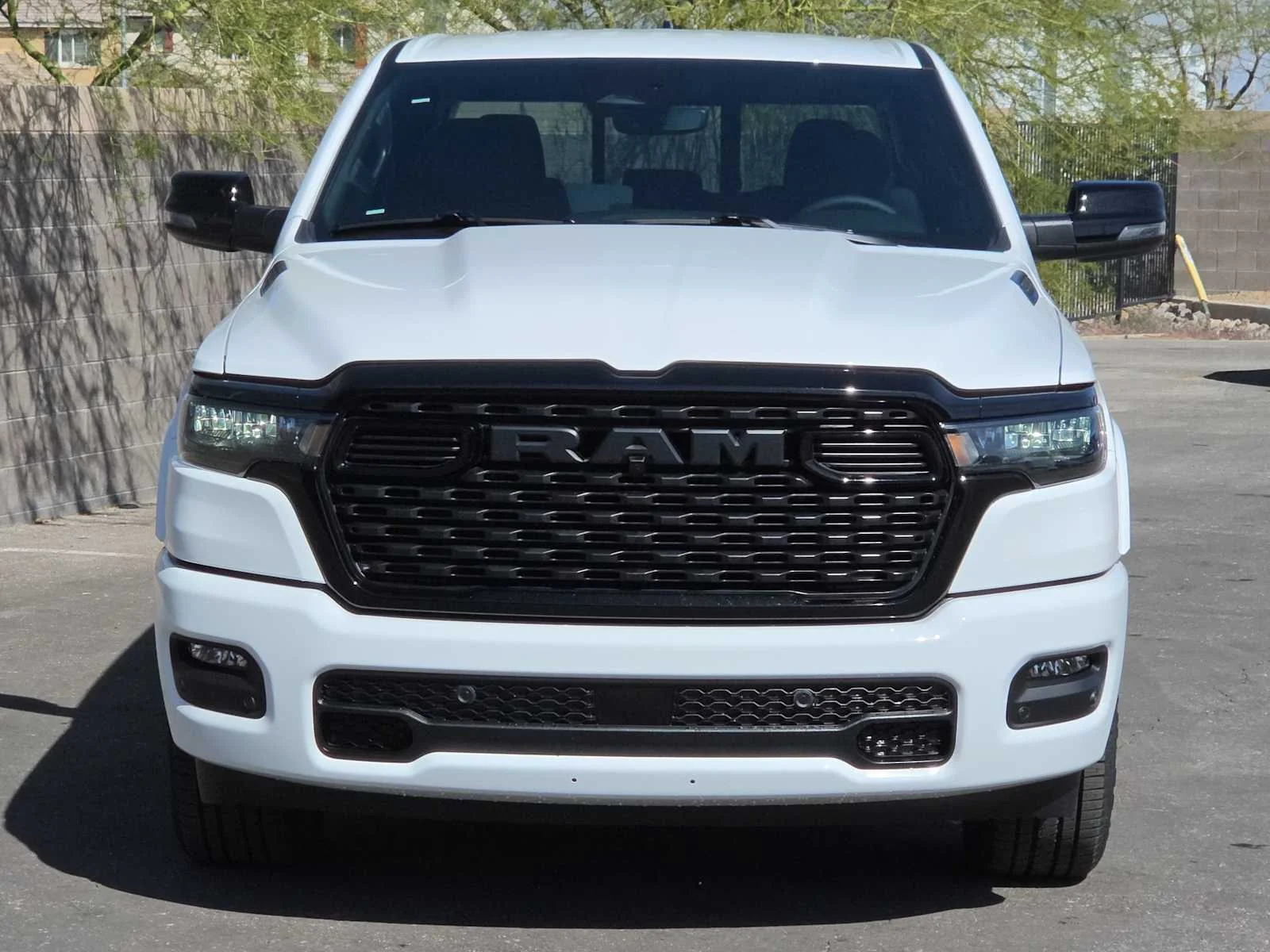 New 2026 Bright White Clear-Coat Exterior Paint RAM Big Horn image 3