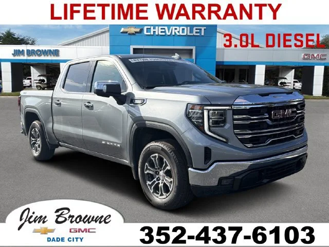New 2026 Sterling Metallic GMC SLT image 1
