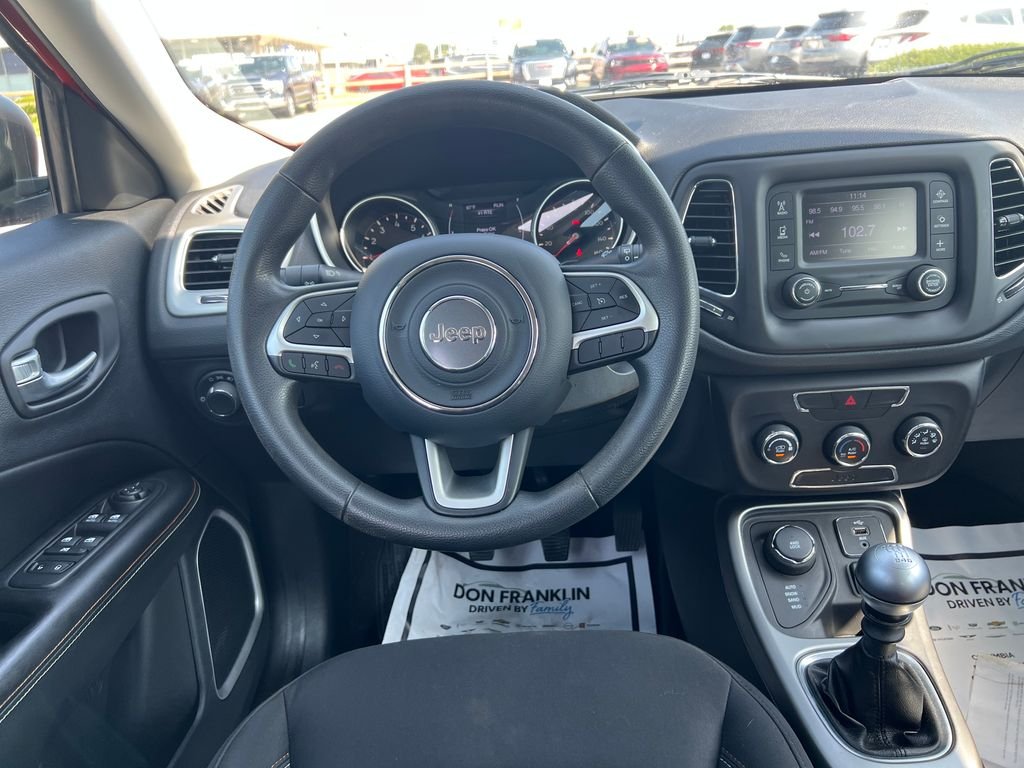 Used 2018 Orange Jeep Sport image 16