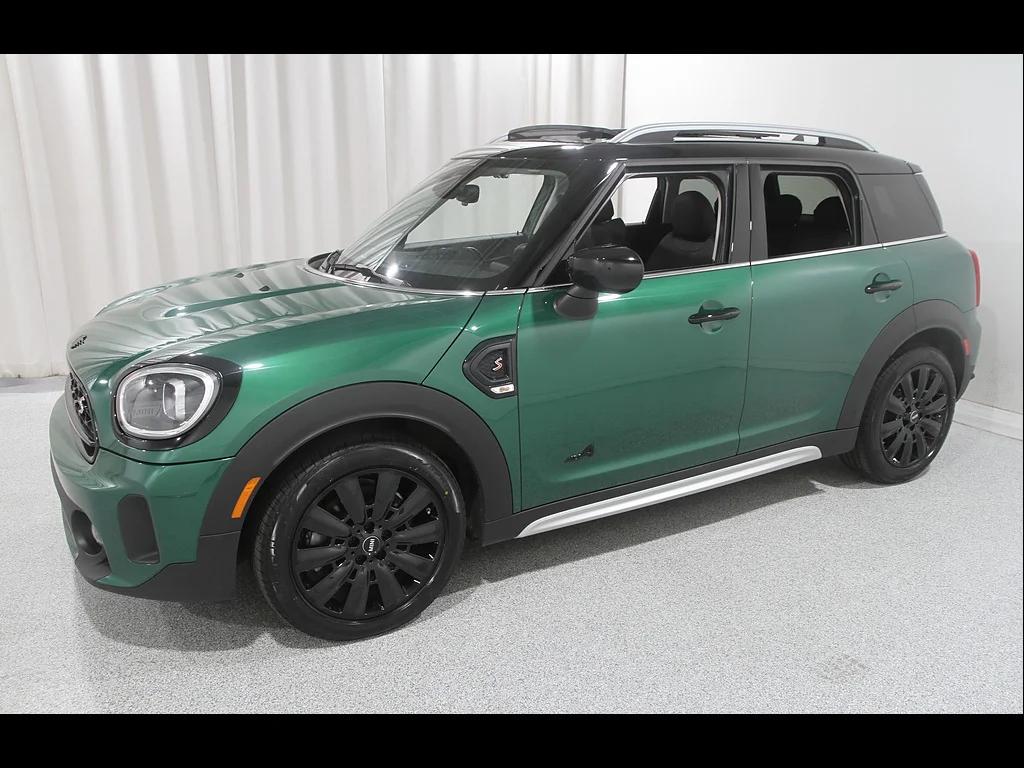 Certified Used 2024 British Racing Green IV Metallic MINI Cooper S ALL4 image 3