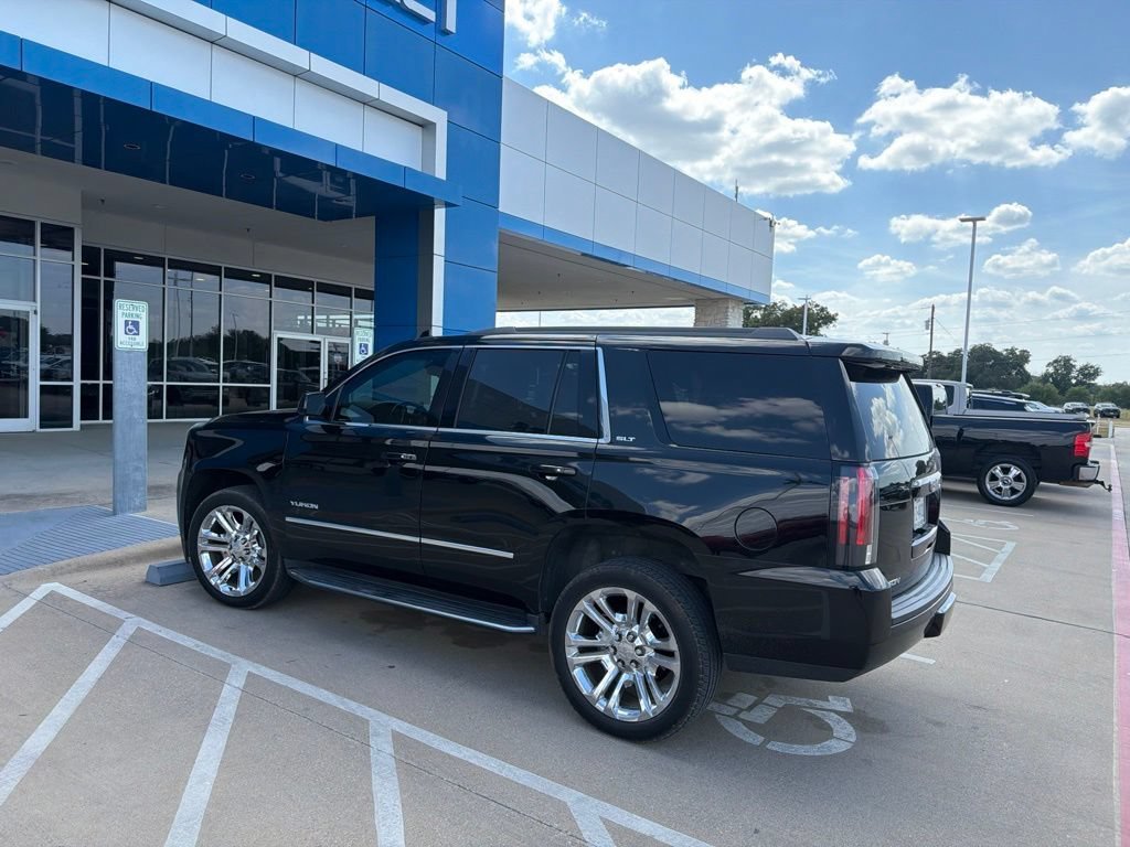 Used 2018 ONYX BLACK GMC SLT image 3