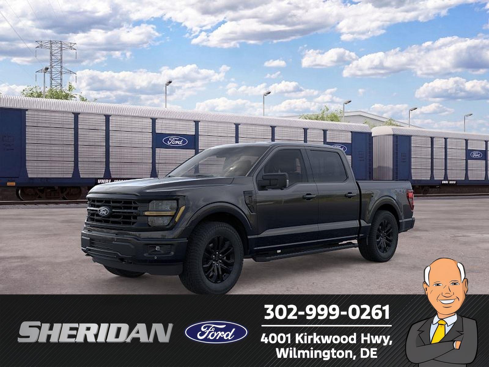 New 2026 Agate Black Metallic Ford XLT image 1