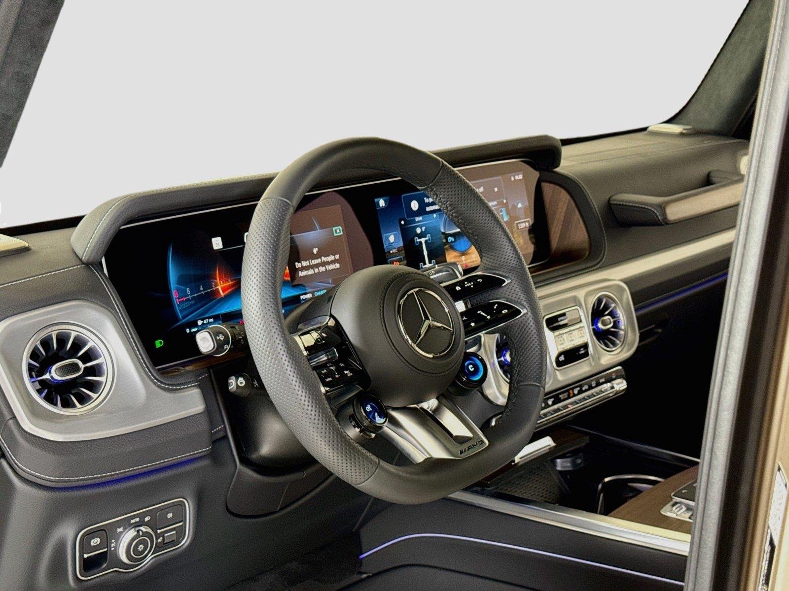Used 2026 MANUFAKTUR Desert Silver Metallic Mercedes-Benz AMG® G 63 | AMG® Cross Spoke Wheels | Performance Pkg image 15