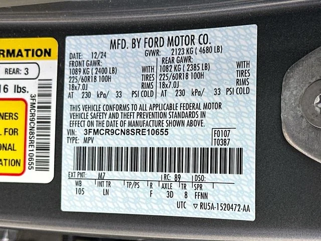 Used 2025 Gray Ford Outer Banks image 32