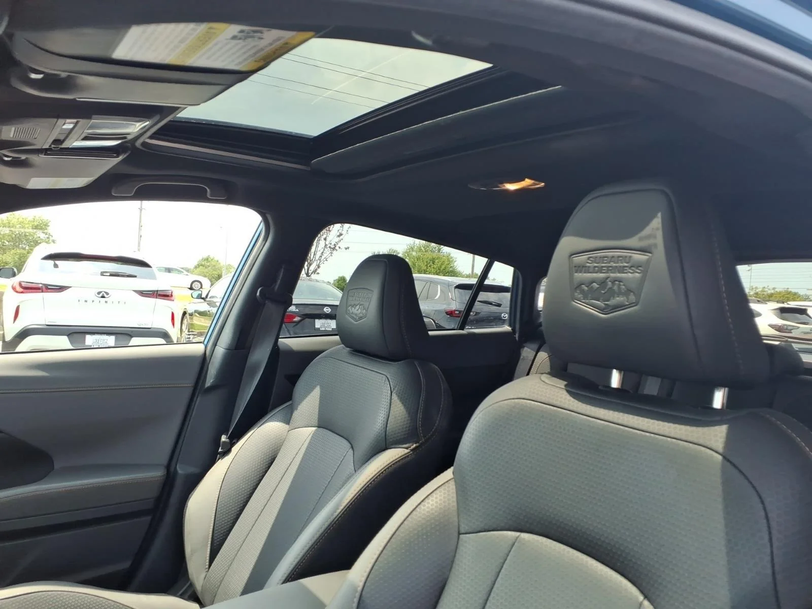 Used 2024 Geyser Blue Pearl Subaru Wilderness image 23