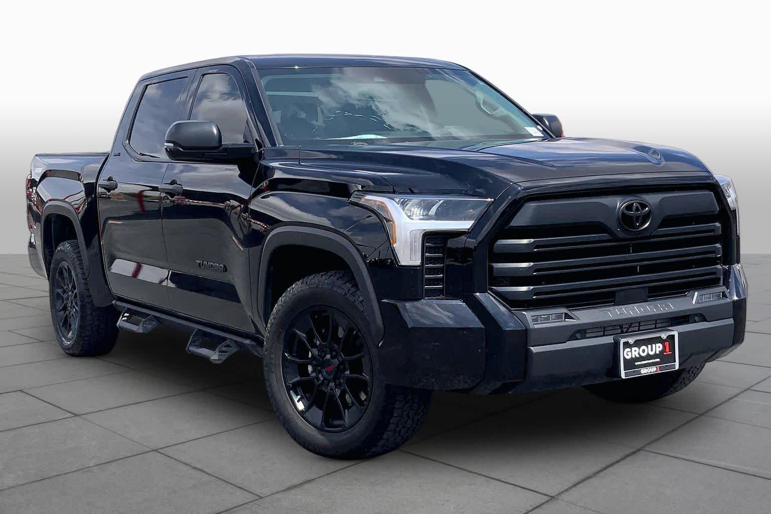 Used 2023 Midnight Black Metallic Toyota SR5 image 3
