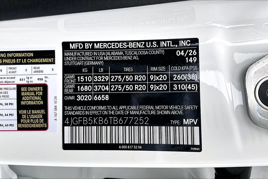New 2026 Polar White Mercedes-Benz GLE 450 image 27