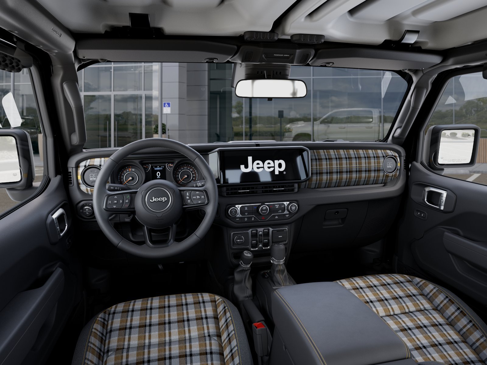 New 2026 Black Clear-Coat Exterior Paint Jeep 85th Anniversary Edition image 31