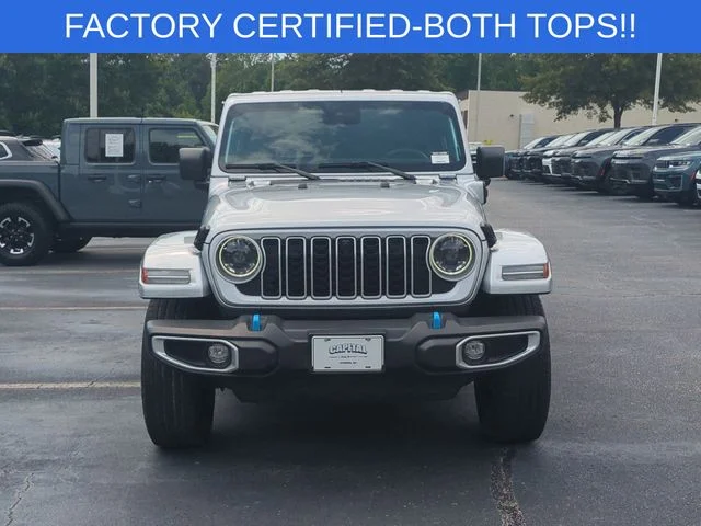Used 2024 Silver Jeep Sahara 4xe image 8