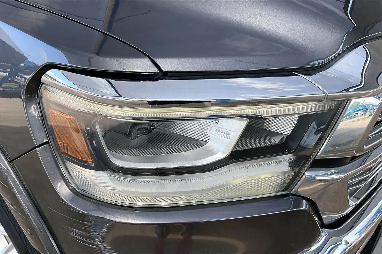 Used 2021 Granite Crystal Metallic Clearcoat Ram Laramie image 28