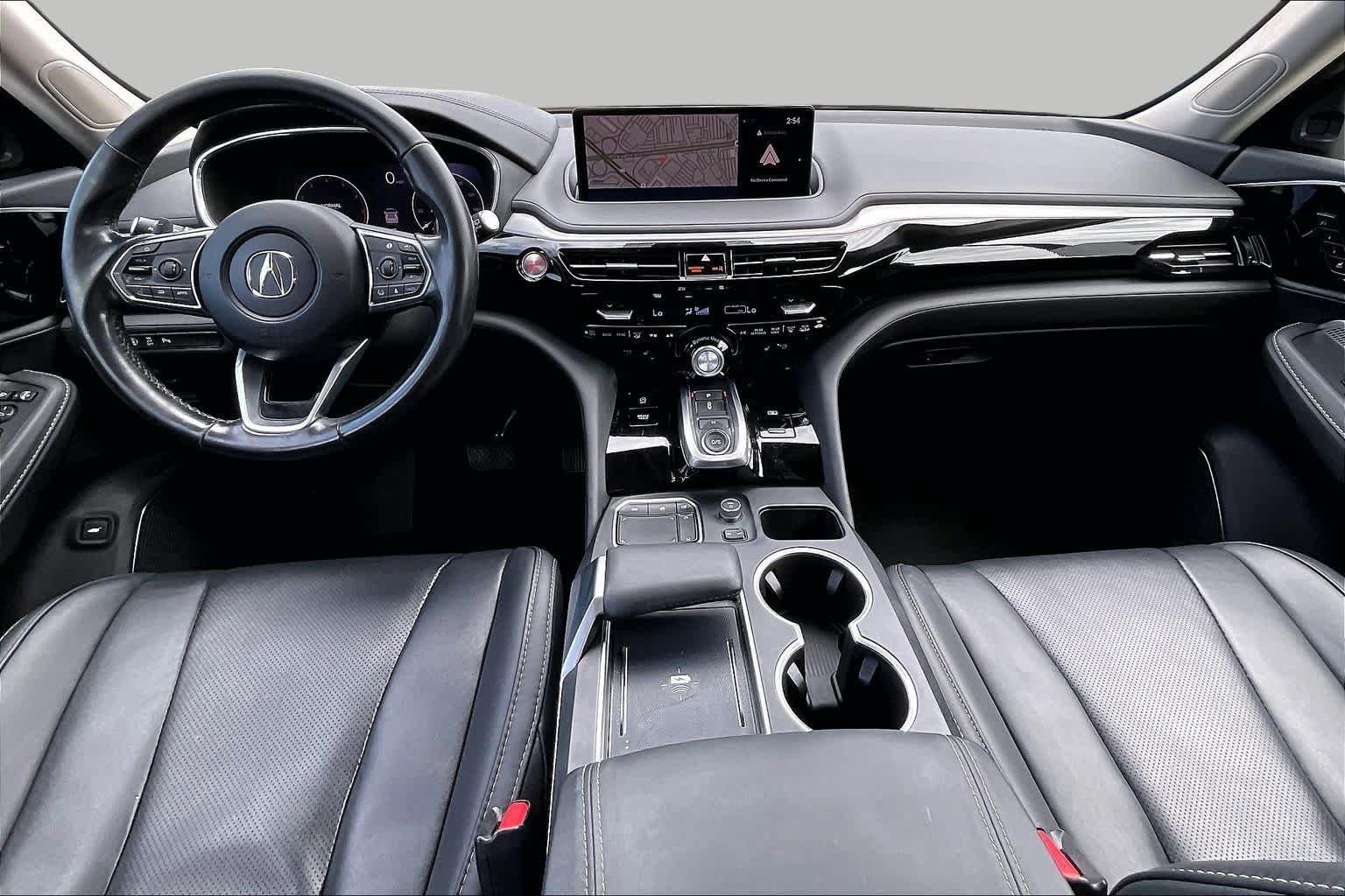 Used 2024 Liquid Carbon Metallic Acura w/Technology Package image 15