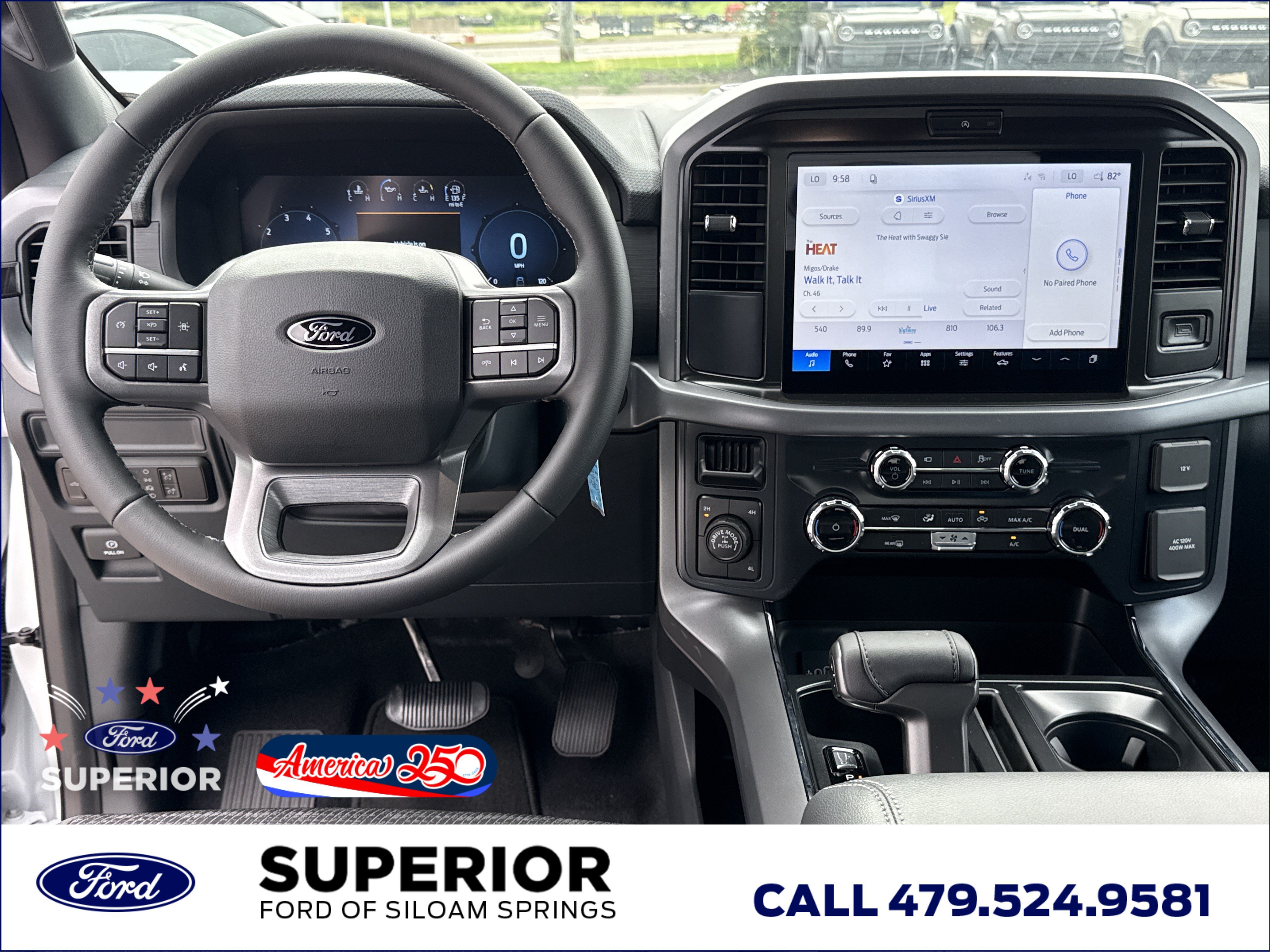 New 2026 Oxford White Ford XLT 4WD image 8