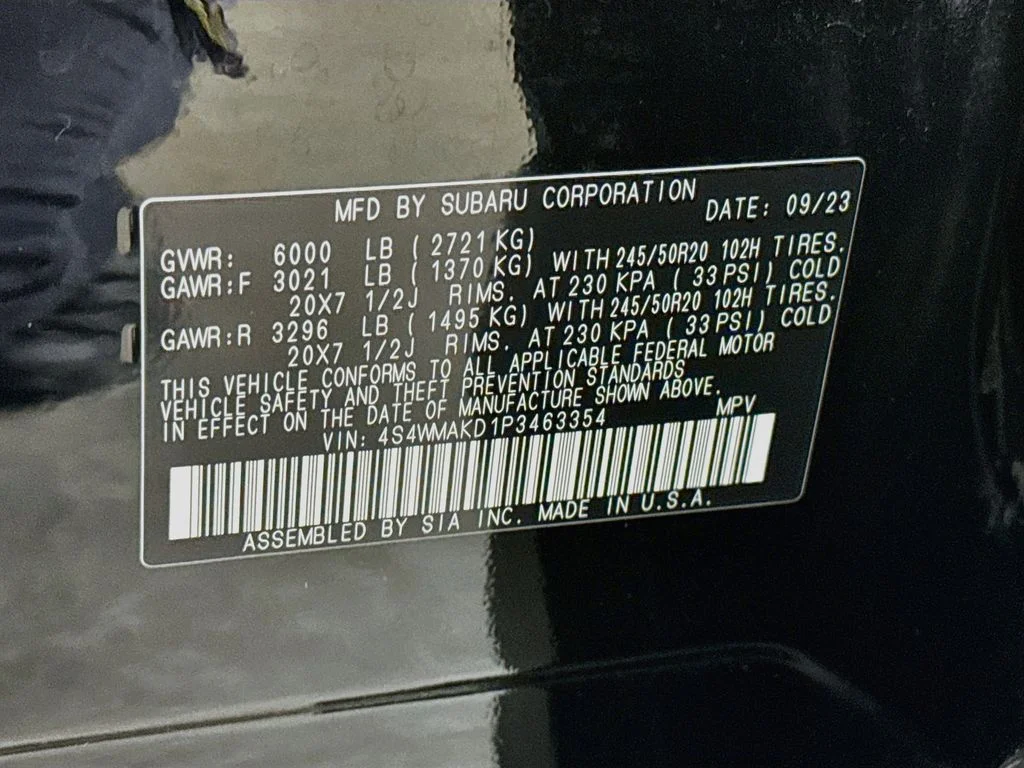 Used 2023 Black Subaru Onyx Edition image 43