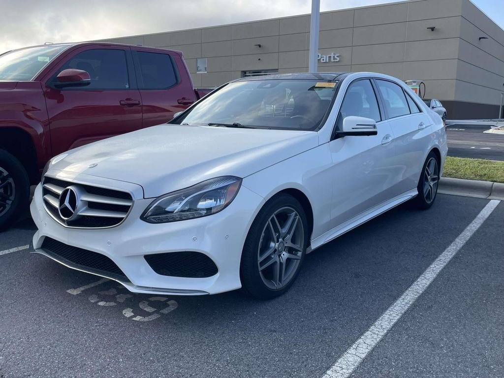 Used 2016 designo Diamond White Metallic Mercedes-Benz Sport image 2