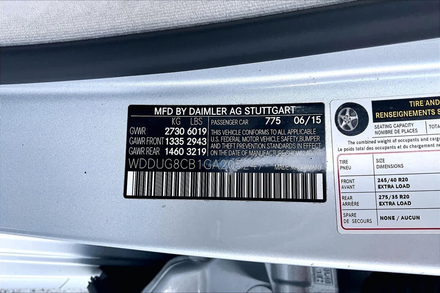 Used 2016 Iridium Silver Metallic Mercedes-Benz S 550 image 31