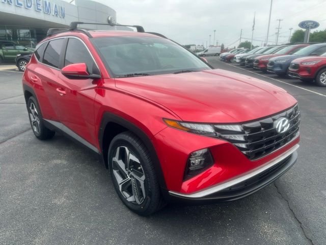 Certified Used 2023 Calypso Red Hyundai SEL image 3