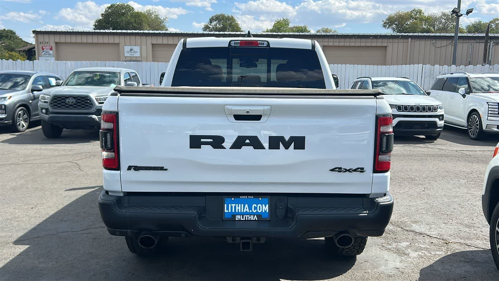 Used 2019 Bright White Ram Rebel image 6