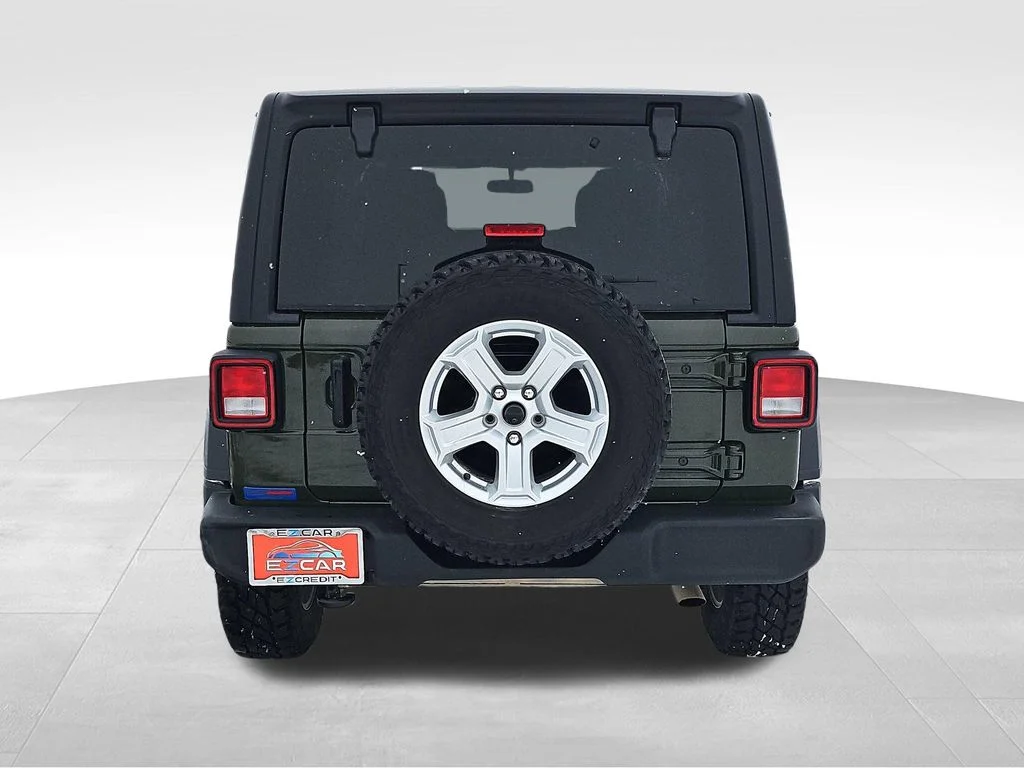 Used 2021 Green Jeep Unlimited Sport S image 14