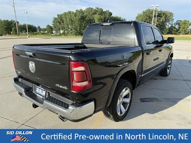 Used 2022 Diamond Black Crystal Pearlcoat Ram Limited image 10
