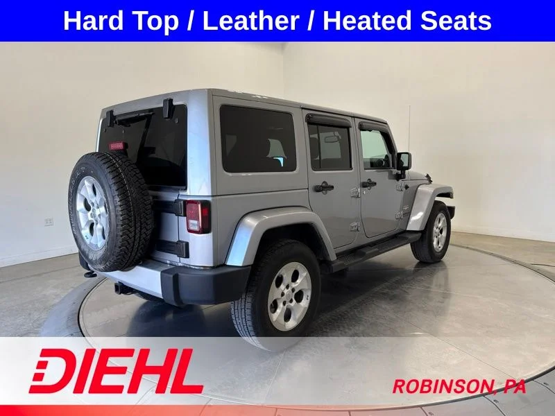 Used 2014 Gray Jeep Unlimited Sahara image 7