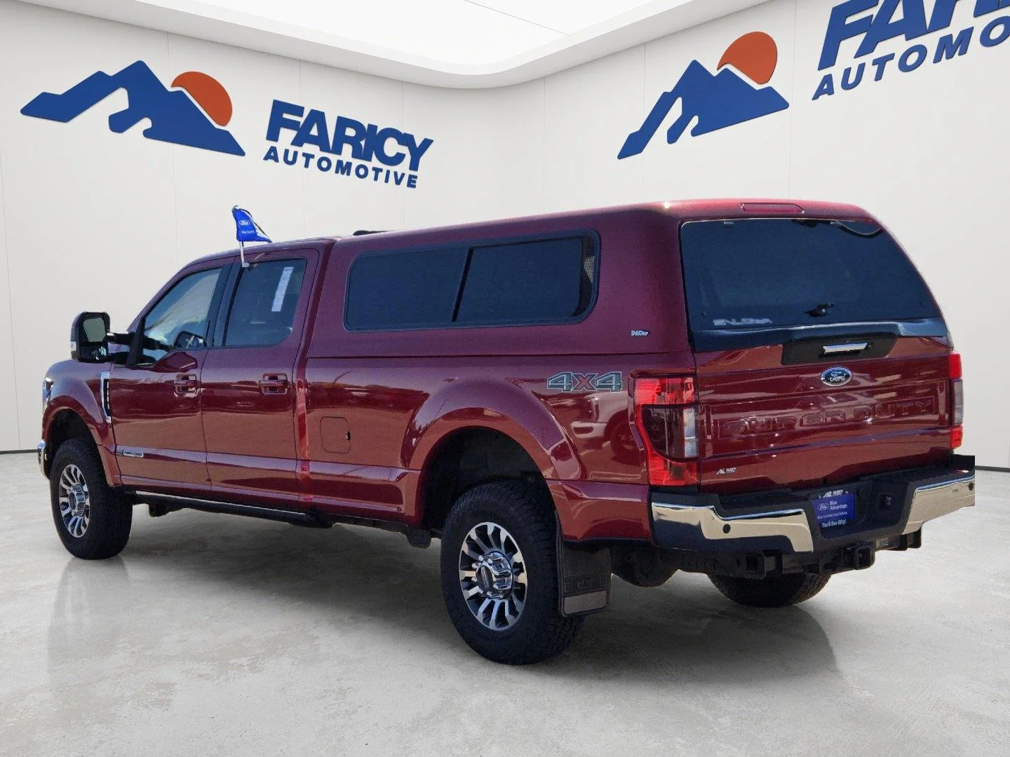 Used 2022 Rapid Red Metallic Tinted Clearcoat Ford LARIAT image 8