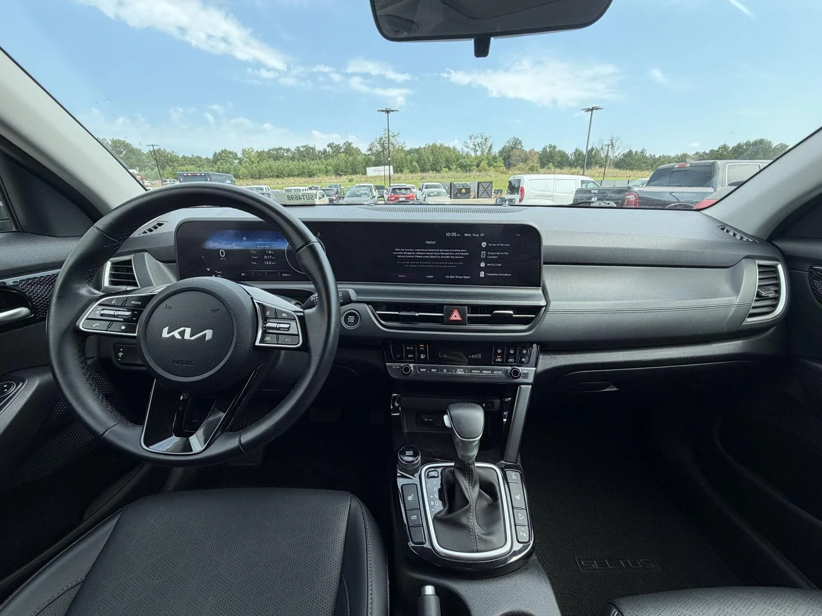 Used 2025 Pluton Blue Kia EX image 7