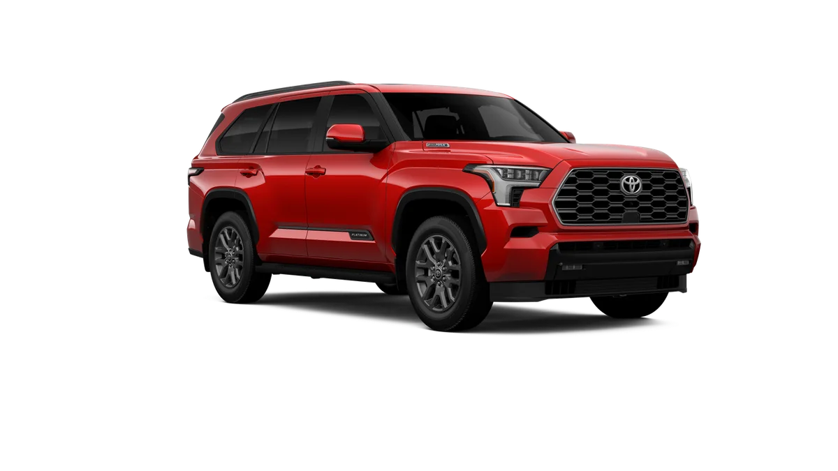 New 2026 Supersonic Red Toyota Platinum image 48