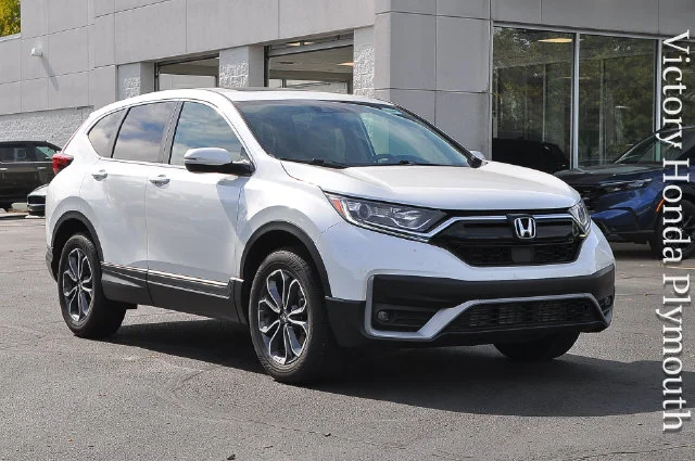 Used 2022 Platinum White Pearl Honda EX-L image 1