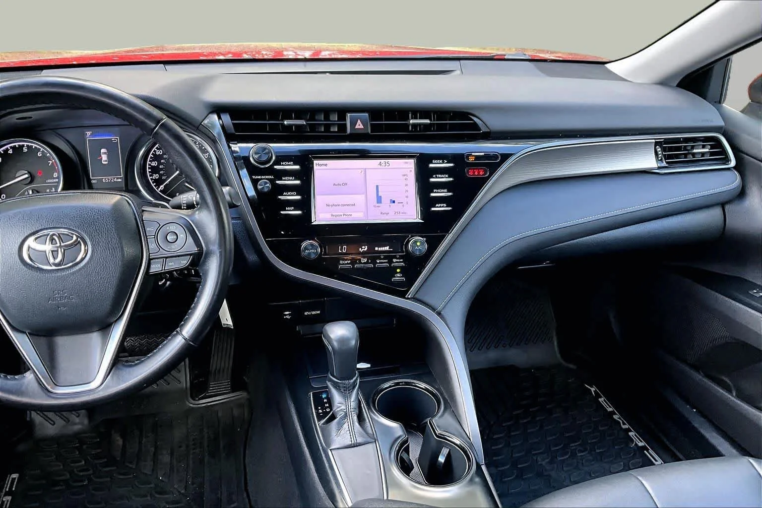 Certified Used 2019 Supersonic Red Toyota SE image 13