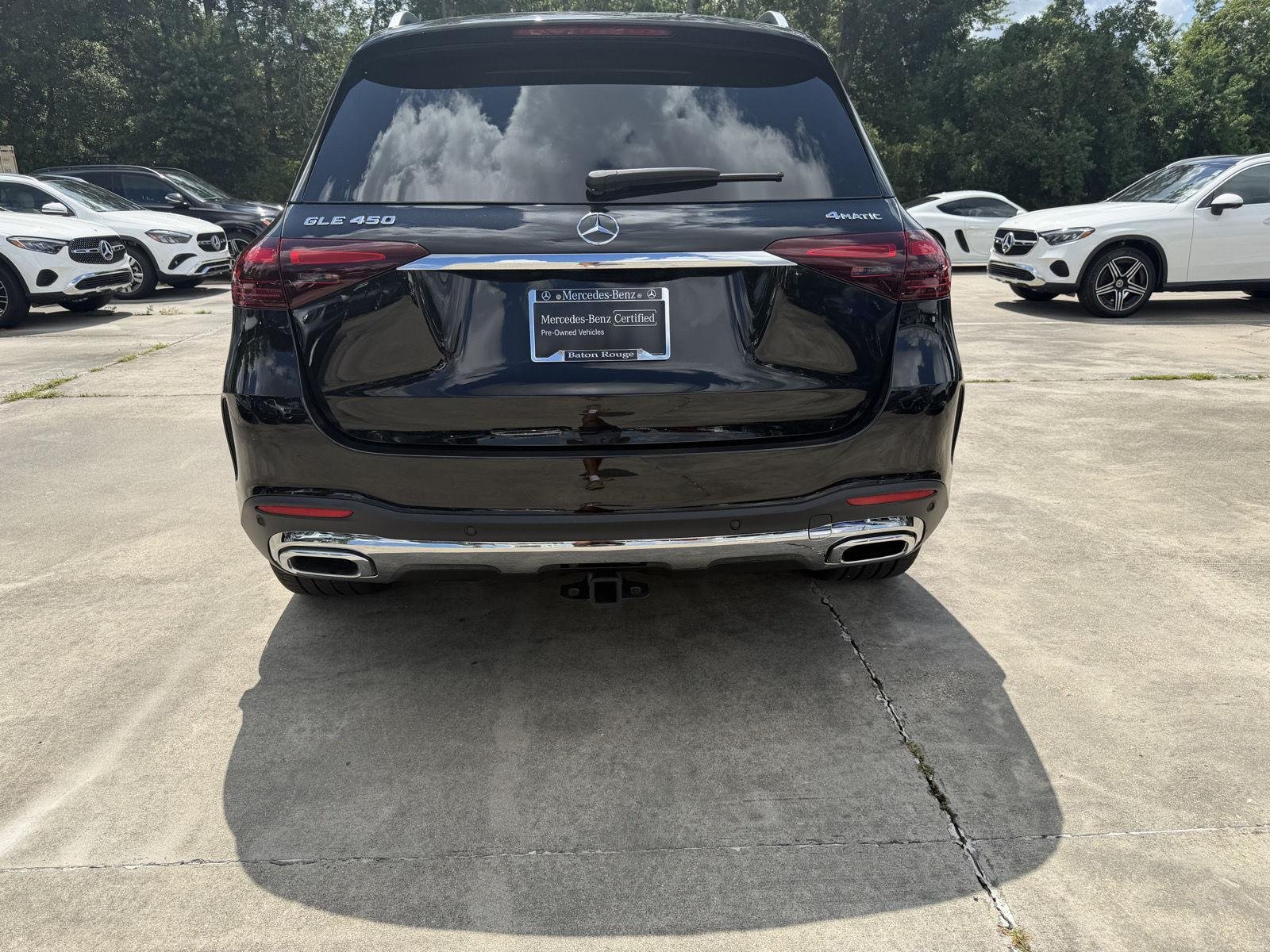 Certified Used 2024 Obsidian Black Metallic Mercedes-Benz GLE 450 image 21