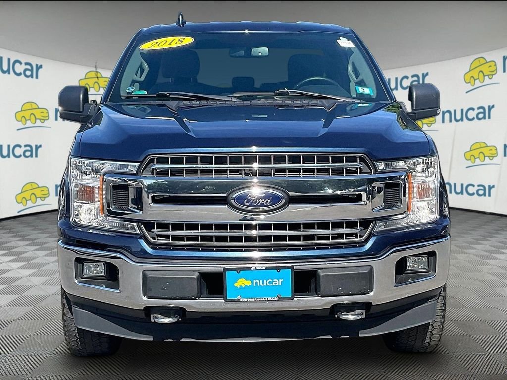Used 2018 Blue Ford XLT image 2