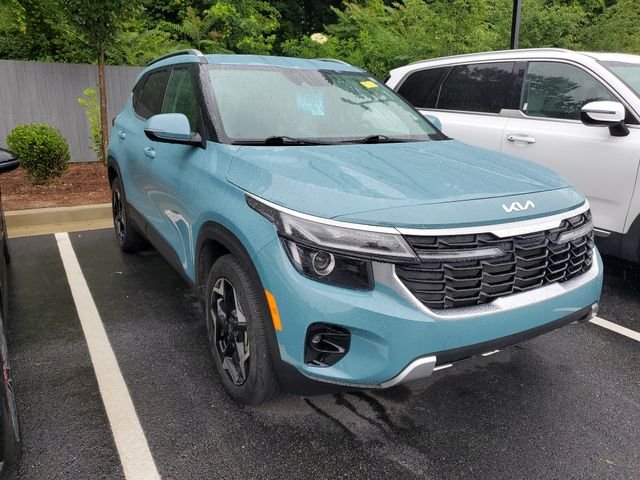 Certified Used 2024 Blue Kia EX image 3