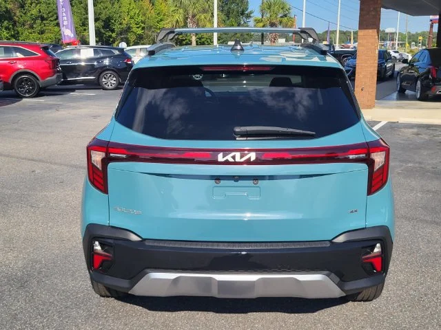 Certified Used 2024 Blue Kia EX image 3