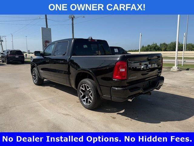 Used 2025 Diamond Black Crystal Pearlcoat Ram Laramie image 3
