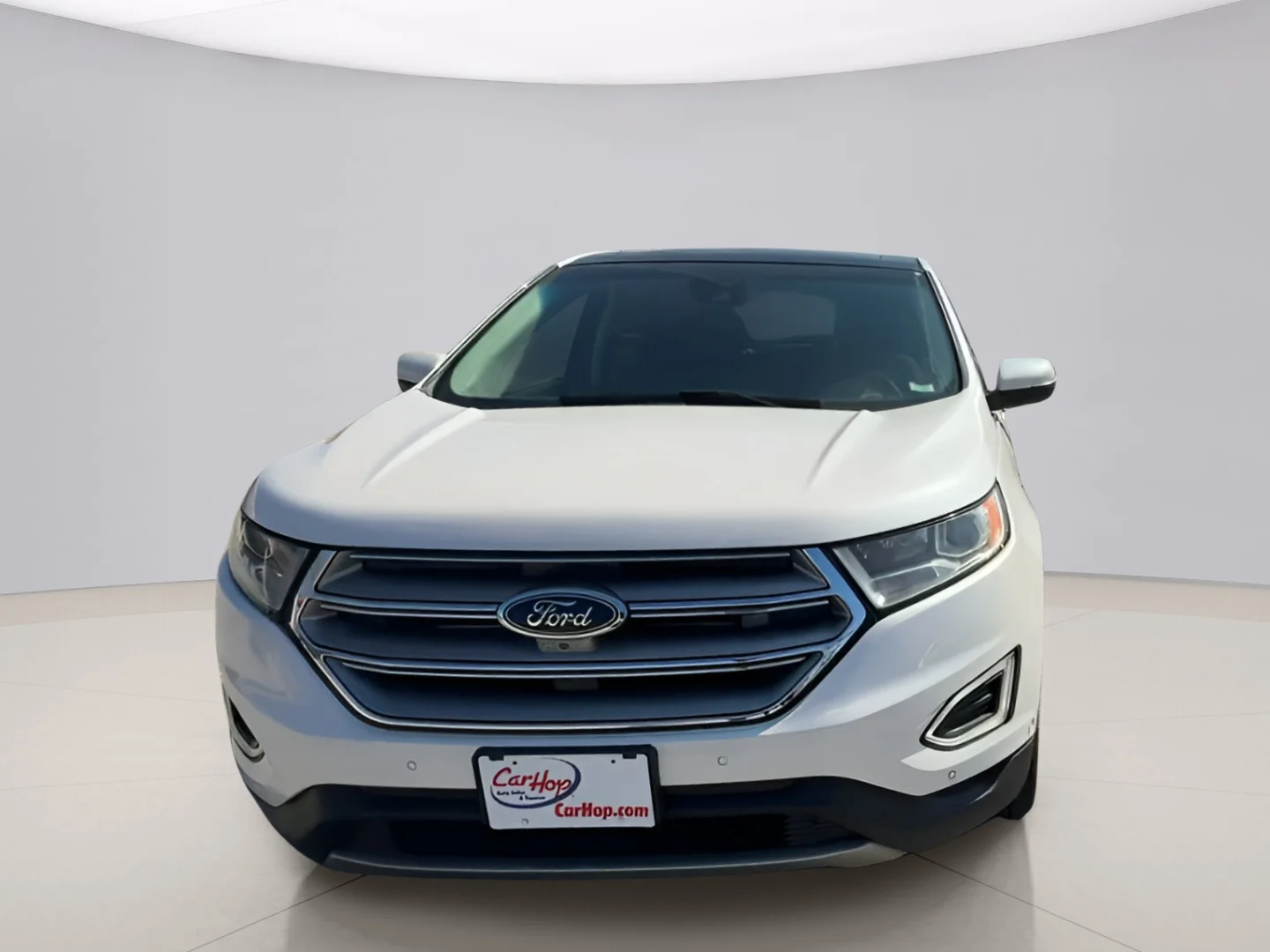 Used 2015 White Ford TITANIUM image 3