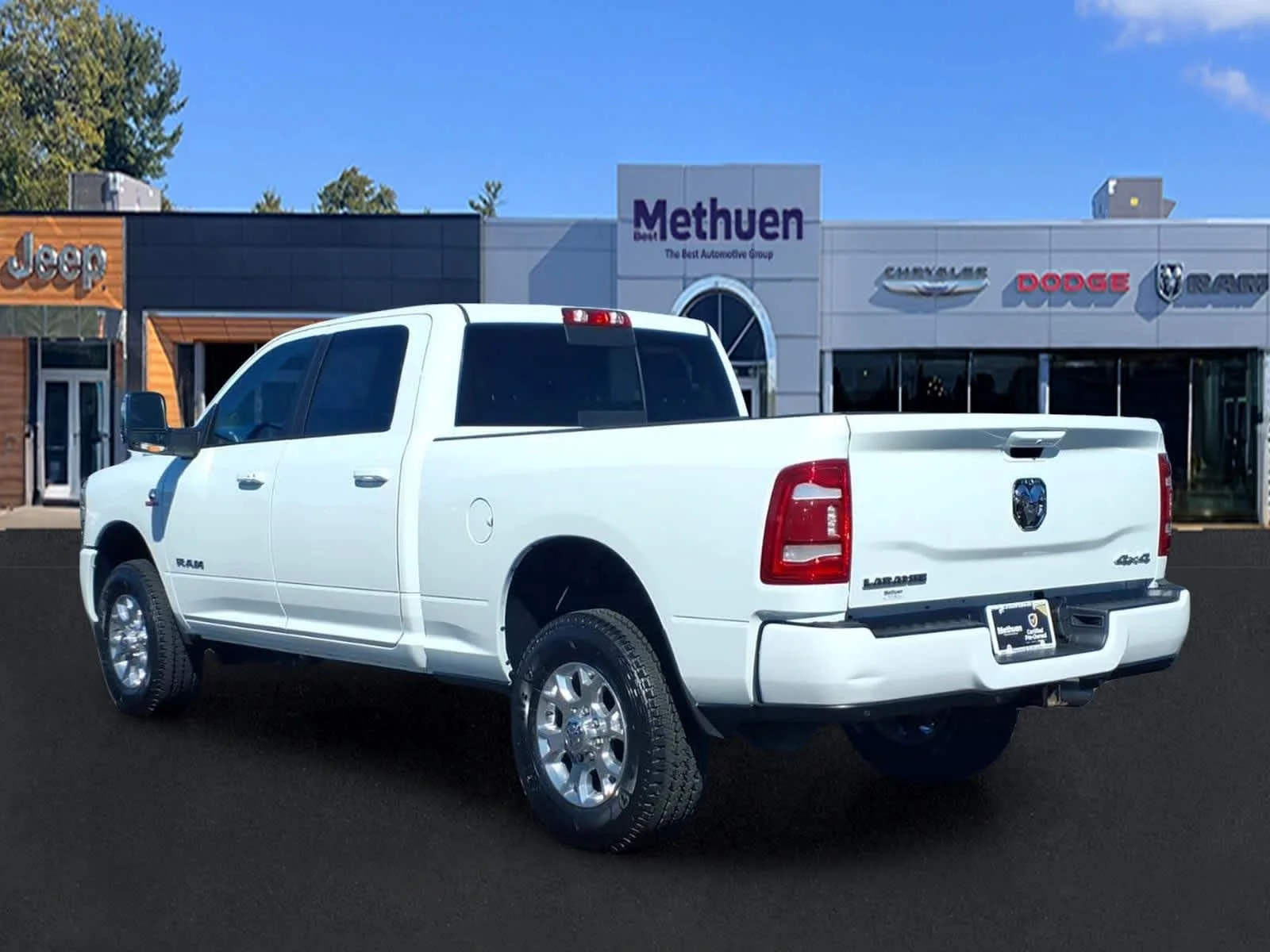 Used 2024 Bright White Clearcoat Ram Laramie image 7