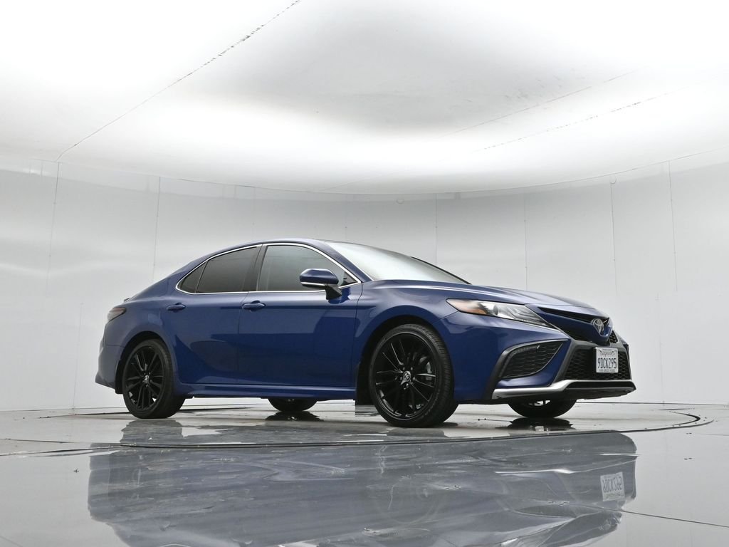 Certified Used 2023 Blue Toyota XSE image 4
