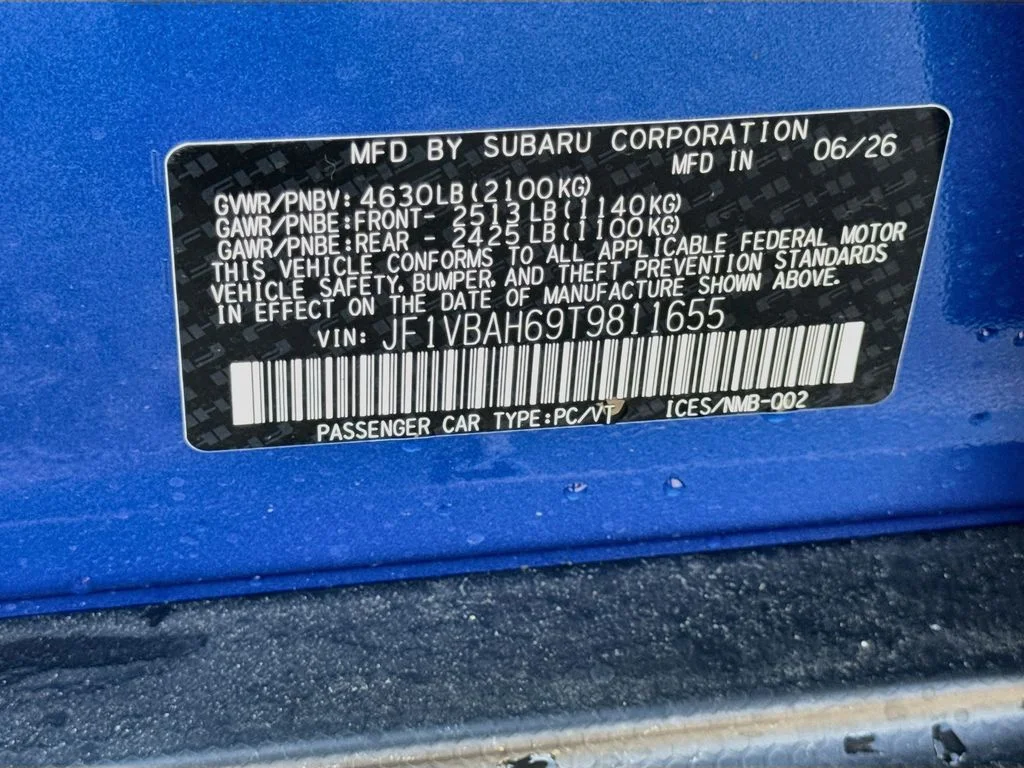 New 2026 Blue Subaru Base image 38