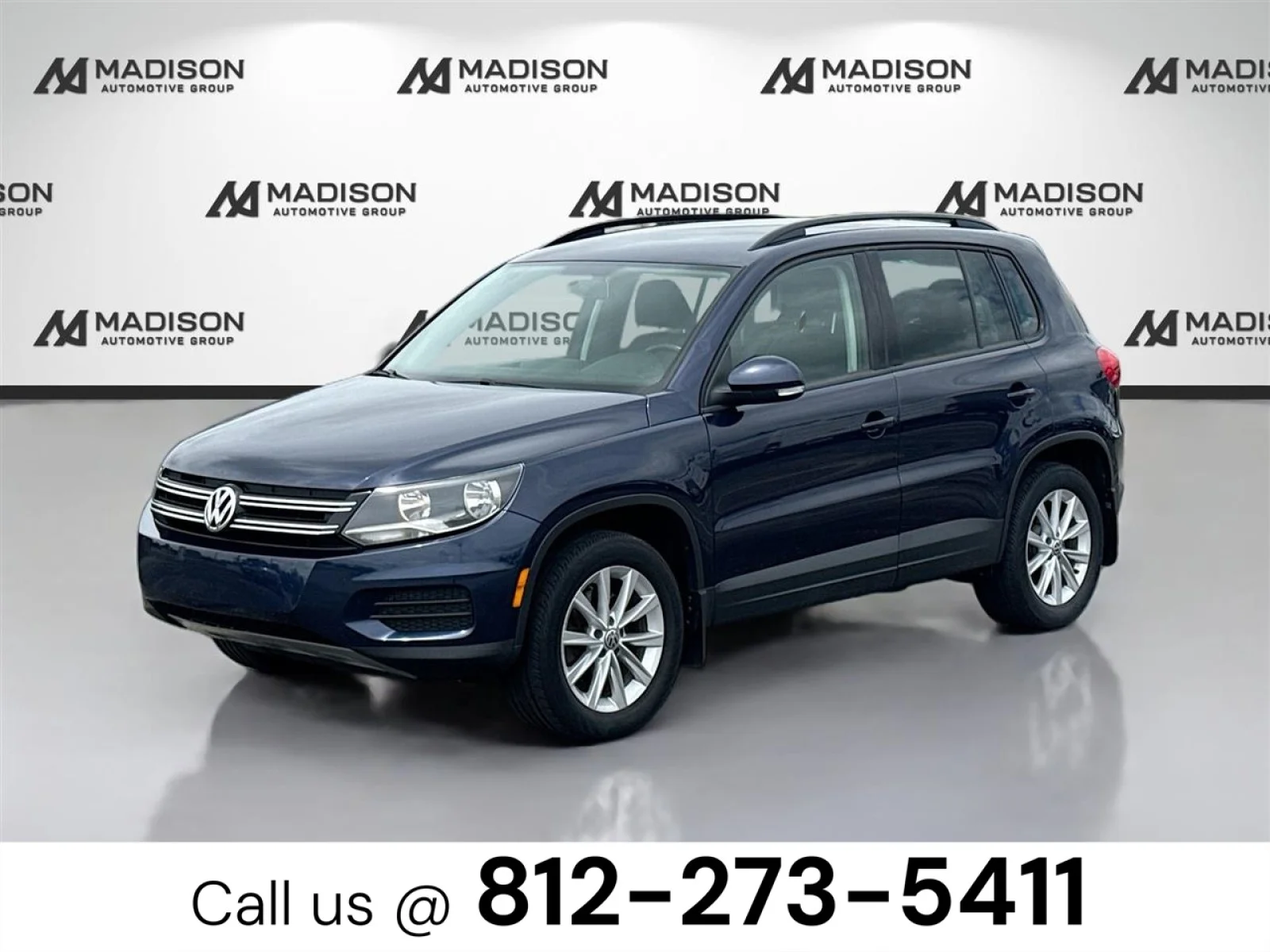 Used 2015 BLUE Volkswagen SE image 1
