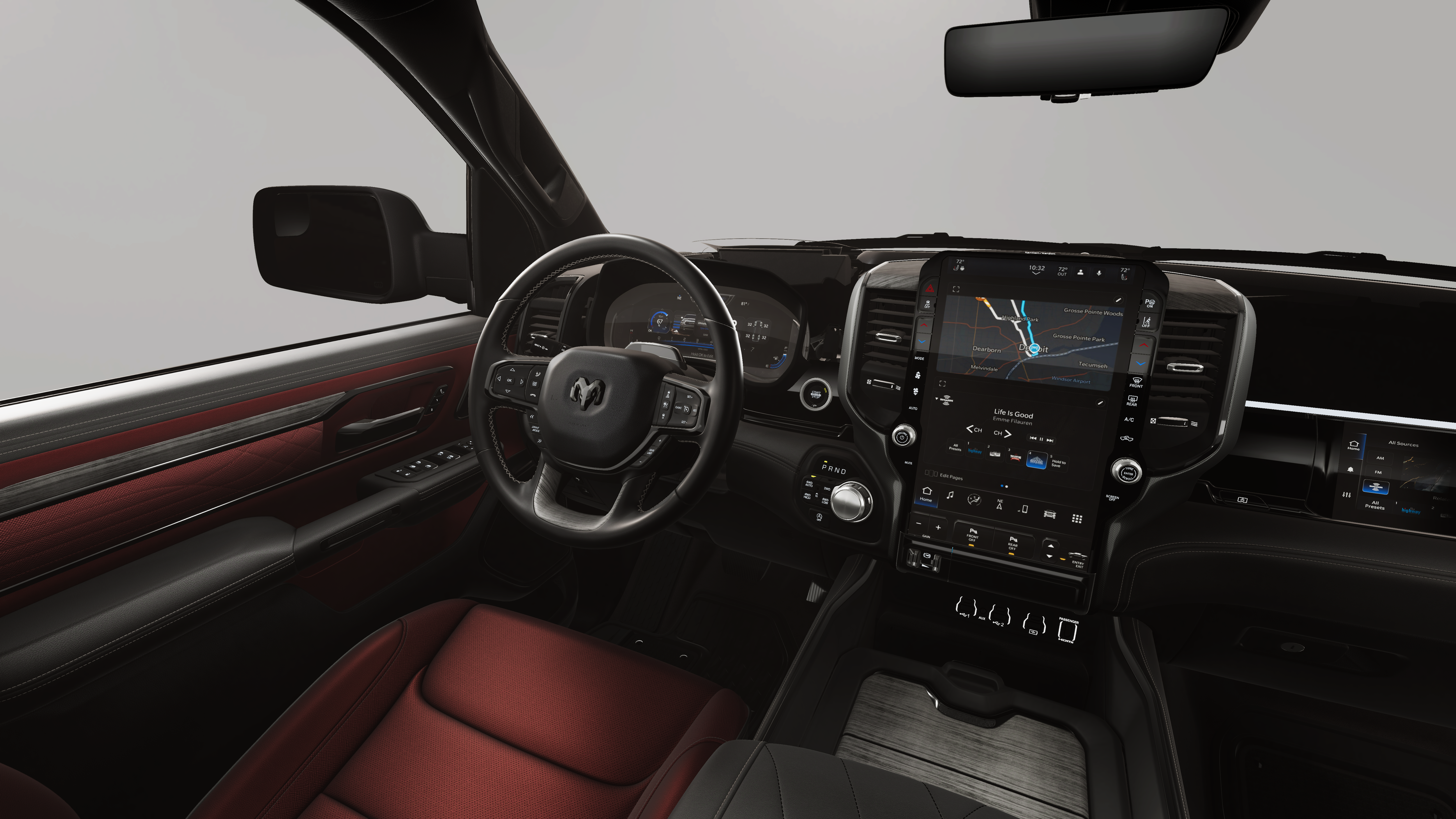 New 2026 Molten Red Pearl-Coat Exterior Paint RAM Limited image 20