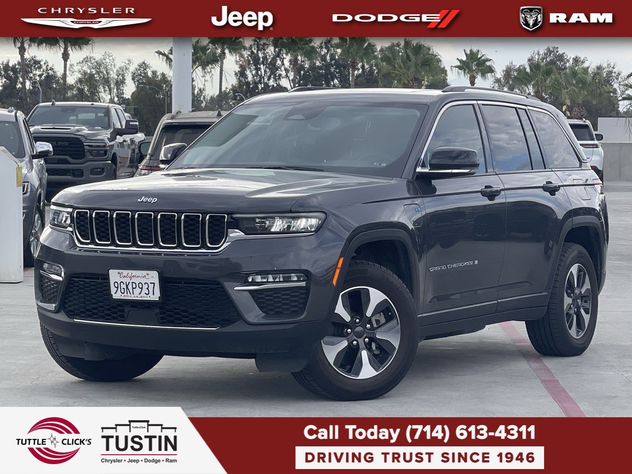 Used 2023 Baltic Gray Metallic Clearcoat Jeep 4DR 4WD image 1