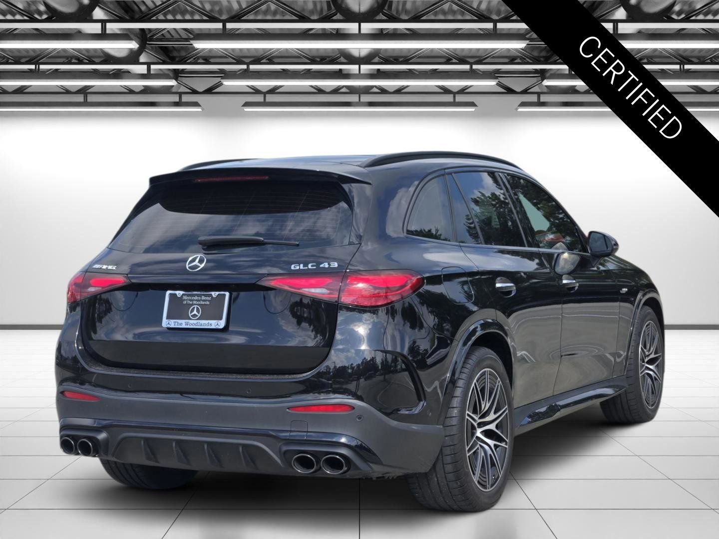Certified Used 2024 Obsidian Black Metallic Mercedes-Benz GLC 43 AMG® image 9